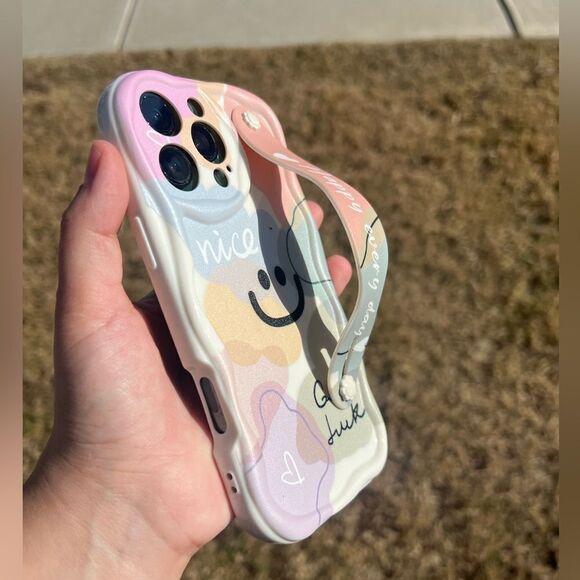 Pastel Happy Day Phone Case for iPhone 16 - Picture 4 of 7
